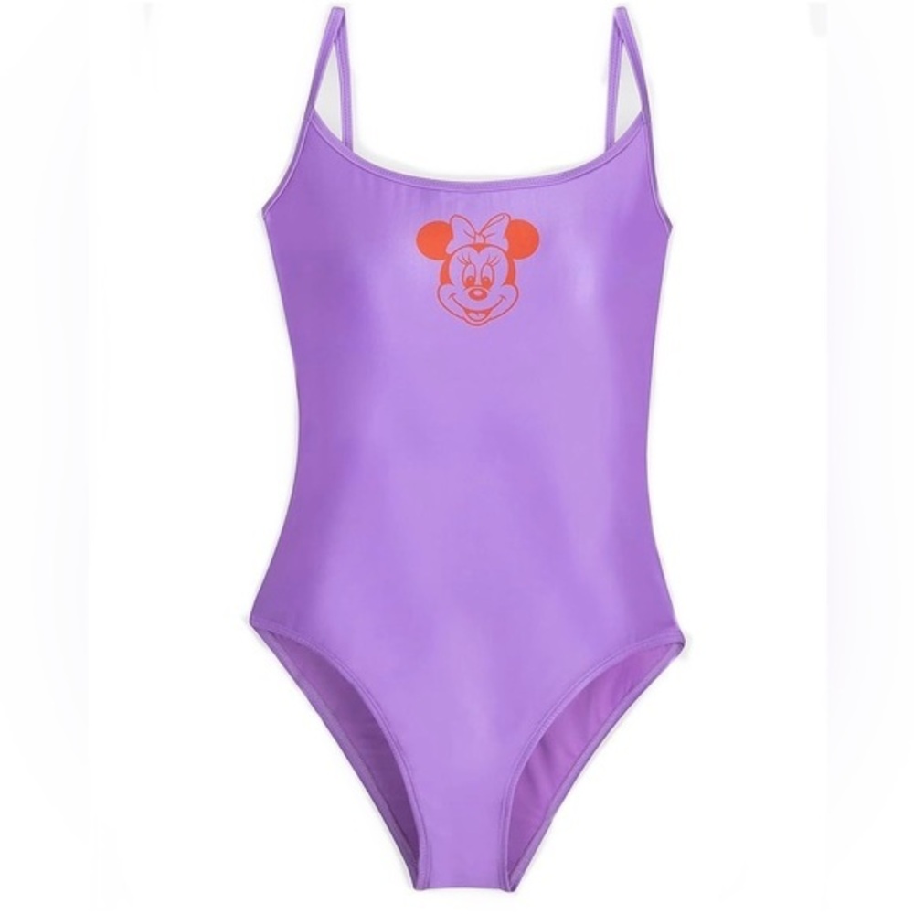 Disney Purple Minnie Mouse Swimsuit One Piece for Women size 3X